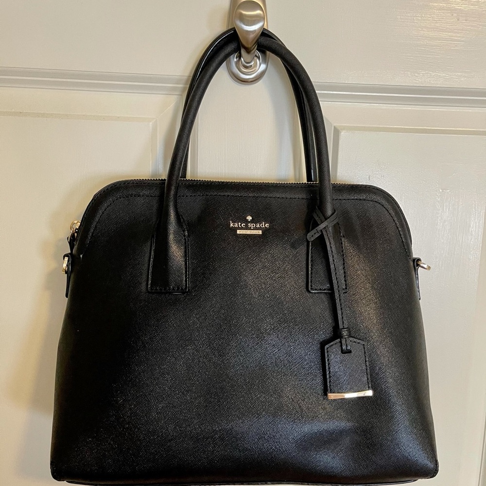 Kate Spade Classic Black Bag - barley used